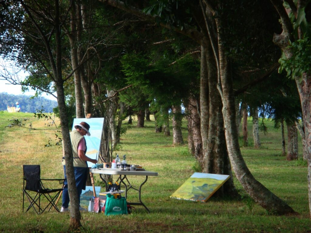 art retreat sunshine coast hinterland